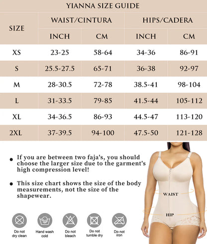 Fajas Colombianas Moldeadoras YIANNA, Fajas Postparto para Control de Abdomen, Fajas Moldeadoras, Prendas de Compresión